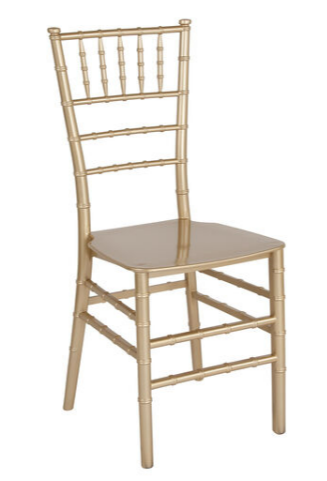 Gold Resin Chiavari Chair